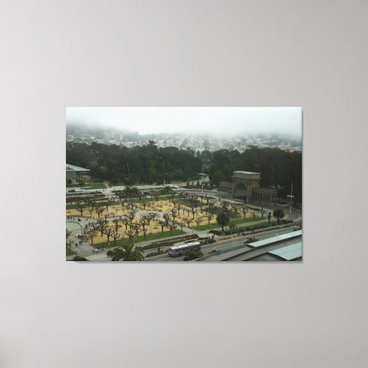 Golden Gate Park Music Concours Toile (Recto)