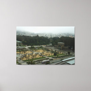 Golden Gate Park Music Concurvas Canvas Afdruk