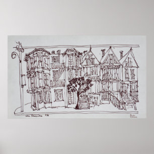 Golden Gate Park San Francisco, Californië Poster