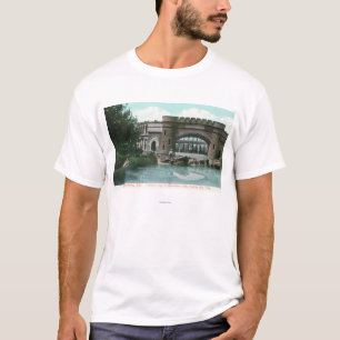 Golden Gate Park Strawberry Hill Lookout Uitzicht T-shirt