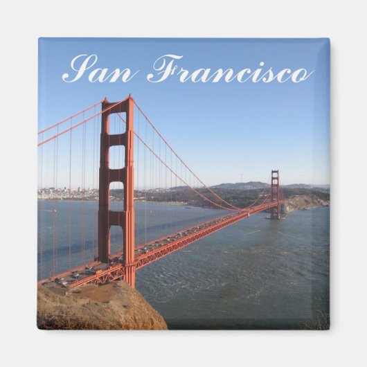 Golden Gate, San Francisco Magnet Magneet (Voorkant)