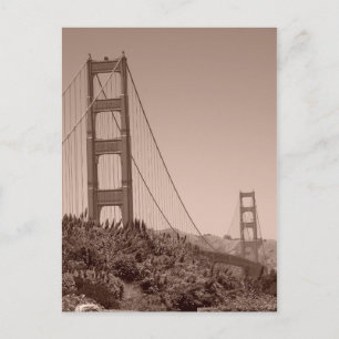Golden Gate SF Bruiloftsspel Postkaart