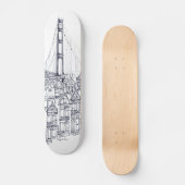 Golden Gate Skateboard (Voorkant)