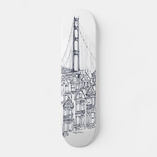 Golden Gate Skateboard (Voorkant)