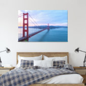 Golden Gate Sunrise Canvas Afdruk (Insitu (Slaapkamer))