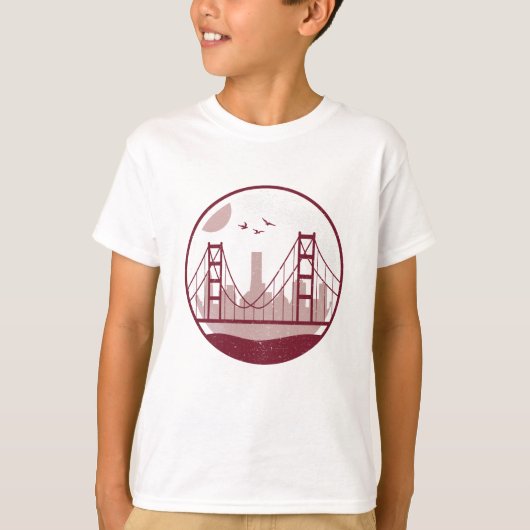Golden Gate T-shirt (Voorkant)