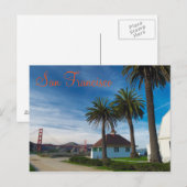 Golden Gate van Crissy Field Briefkaart (Voorkant / Achterkant)