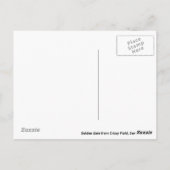 Golden Gate van Crissy Field Briefkaart (Achterkant)