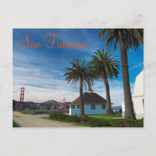 Golden Gate van Crissy Field Briefkaart