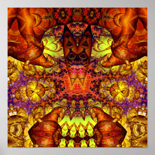 Golden Gateway-experiment 10 (12-12) Art Print
