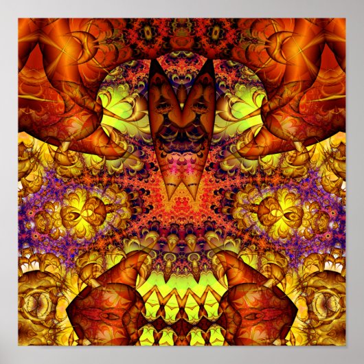 Golden Gateway-experiment 10 (12-12) Art Print (Voorkant)