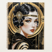 Golden Gatsby Glamour Art Deco (Devant)