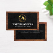 Golden Gavel Logo | wet Visitekaartje (Bureau)