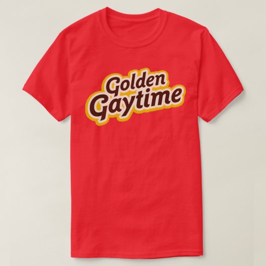 Golden Gaytime T-shirt (Design voorkant)