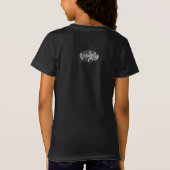 Golden Gaze Wolf T-shirt (Achterkant)