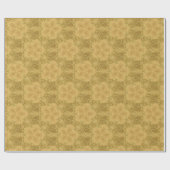 Golden geel zonlicht cadeaupapier (Vlak)