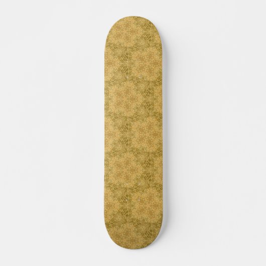 Golden geel zonlicht skateboard (Voorkant)