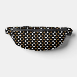 Golden Geometric Fanny Pack Heuptasje