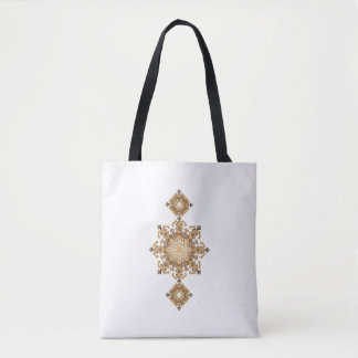 Golden Geometric Harmony Draagtas