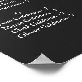 Golden Geometric Poster (Hoek)