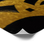 Golden Geometry: A Modern Glow Poster (Hoek)