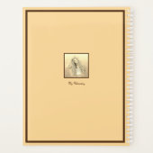 Golden Geometry Girl Mode Moderne Élégant #7 (Dos)