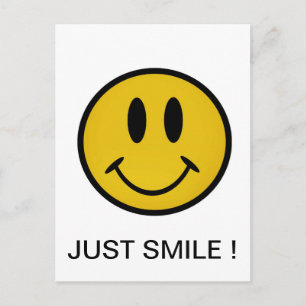 Golden gezicht briefkaart