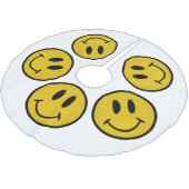 Golden gezicht kerstboom rok (Gekanteld)