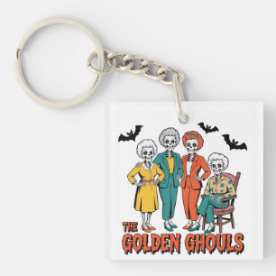 Golden Ghouls Meisjes Halloween Sleutelhanger