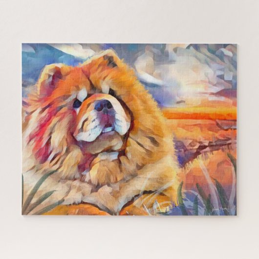 GOLDEN GIRL chow puzzel (Horizontaal)