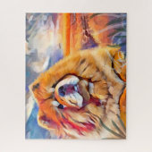 GOLDEN GIRL chow puzzle puzzle (Vertical)