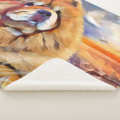 GOLDEN GIRL chow sherpa deken (3/4)