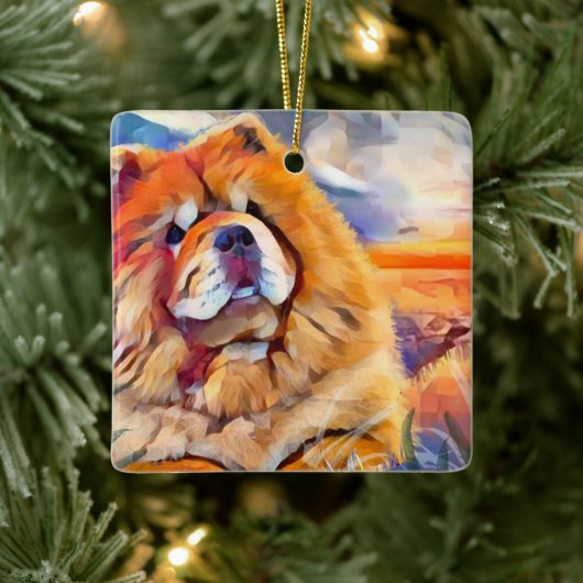 GOLDEN GIRL keramisch ornament (Boom)