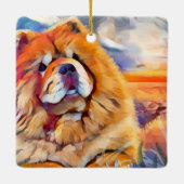 GOLDEN GIRL keramisch ornament (Achterkant)