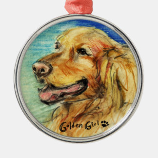 Golden Girl Ornament