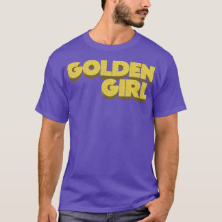 Golden Girl Retro jaren '80 esthetisch T-shirt
