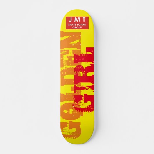 GOLDEN GIRL Skateboard, 7 ¾-inch deck Skateboard (Voorkant)
