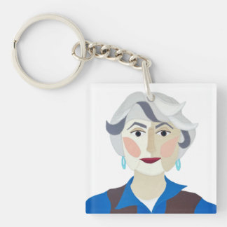Golden Girls Acryl Sleutelhanger