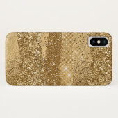Golden Glam iPhone X Hoesje (Achterkant (horizontaal))