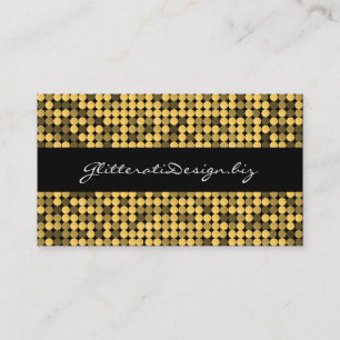 Golden Glam Visitekaartje