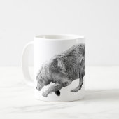 Golden Glide in Soft Winter Tones Koffiemok (Voorkant links)