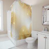 Golden Glimmer Douchegordijn (In situ)