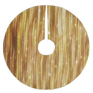 Golden Glitter: heldere Abstracte achtergrond. Kerstboom Rok