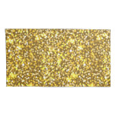 Golden glitter kussensloop (Achterkant-Rechts)