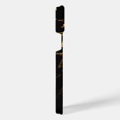 Golden Glitter Stars iPhone Hoesje (Rechterkant)