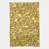 Golden glitter theedoek (Verticaal)