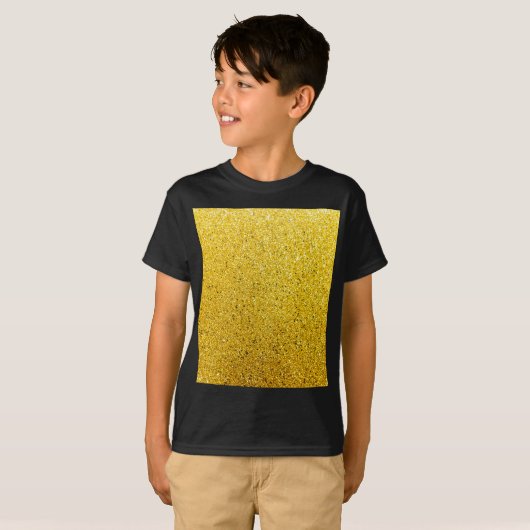 Golden Glittery Sunshine T-shirt (Voorkant volledig)