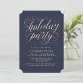 Golden Glitz | Invitation pour une soirée de fêtes (Debout devant)