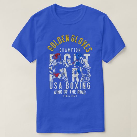 Golden Glove Boxing T-shirt (Design voorkant)