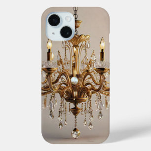 "Golden Glow Chandelier"